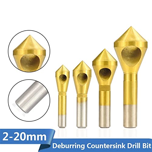 4241 Countersink Deburring Dript Bit 2-5-10-15 10-15 15-20 Метални метални дупки од не'рѓосувачки челик за време