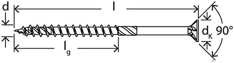 Fischer 100 x искачувачи завртки за напојување II 6.0 x 80 бројачи на главата со делумна нишка на Филипс Галванизирана сина пасивирана