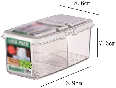 Сивбдх Бенто Кутии Пластична Свежа Кутија За Чување Со Капаци,Кутија За Ручек За Подготовка На Храна,Може Да Се Користи Како Микробранова