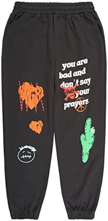 Arnodefrance Cactus High Street Graffiti Artic Print Атлетски џогери панталони џебови на отворено обични панталони за трчање