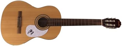 Крис Јанг потпиша автограм со целосна големина Фендер Акустична гитара w/ James Spence JSA Автентикација - Country Music Stud,