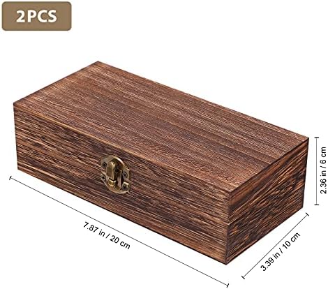 Кабилок Гроздобер Правоаголна кутија Од Цврсто Дрво Пакување Подароци Дрвена Кутија За Складирање Кутија За Накит Кутија За Накит