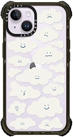 Casetify iPhone со Ултра Удар 14 Случај [5x Воено Одделение Пад Тестиран / 11.5 стапки Заштита Од Капки] - Симпатични Облаци
