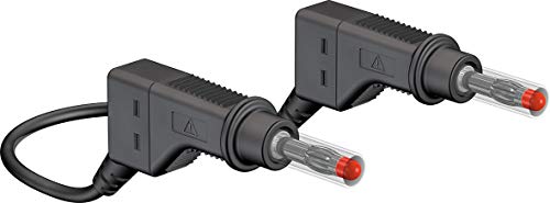 Мулти-контакт 66.9408-20021 Електрични конектори на Staubli кои поврзуваат олово од 200 см, 4 мм, црно