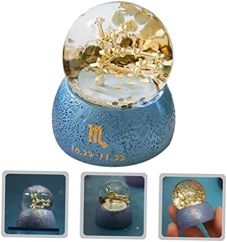 Homsfou 5pcs дванаесет соstвездие стаклени подароци стојат со d декоративни декоративни домашни топка планета присутна соstвездија