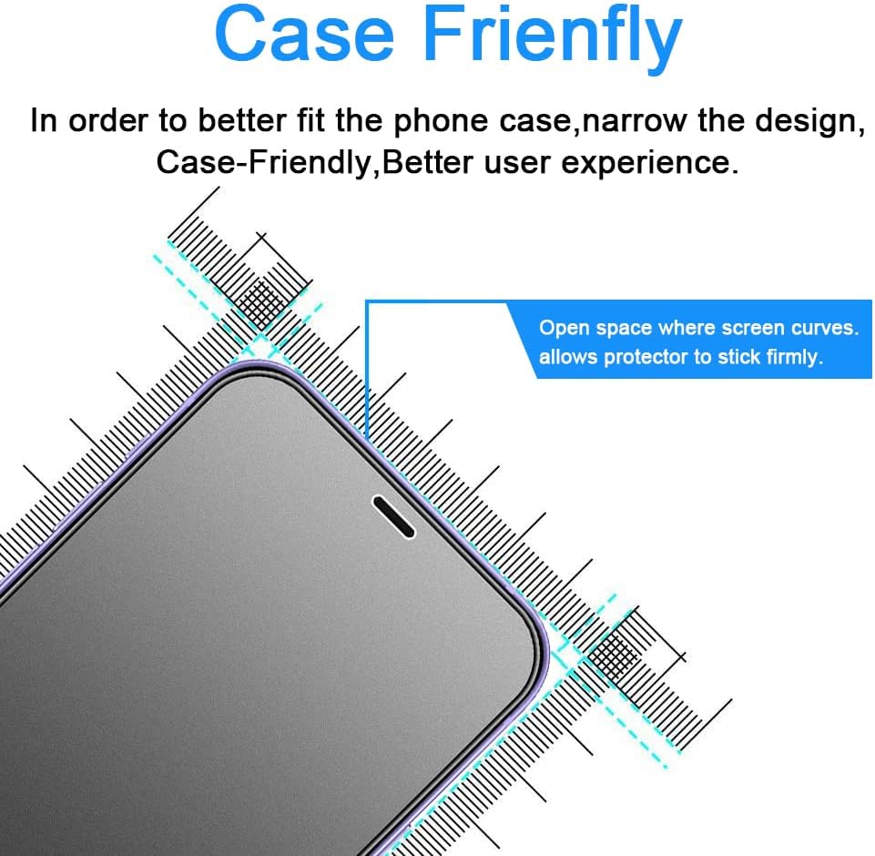 € 3+3 ПАКЕТ qaistyle Дизајниран За iPhone 12 Pro Мат Заштитник На Екранот iPhone 12 Pro Заштитник На Екранот Калено Стакло, Со Лесен Комплет За