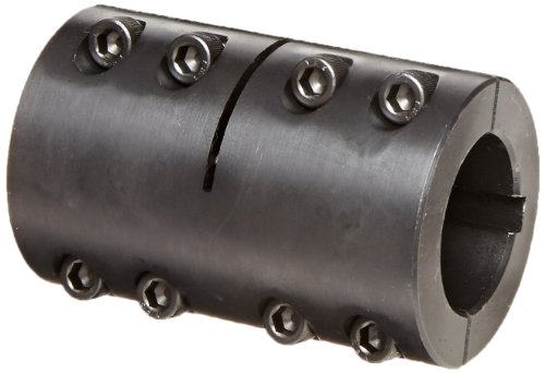 Климакс дел 2ISCC-125-125kW Благ челик, спојување со прицврстување на црн оксид, 1 1/4 инч x 1 1/4 инч Боре, 2 1/16 инчен ОД,