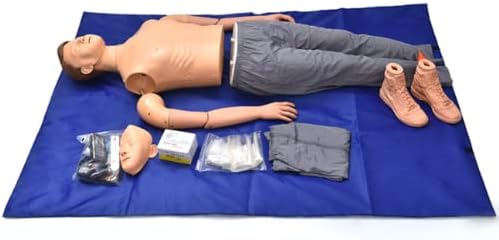 Обука за прва помош за прва помош, CPR Обука за маникин одвојување кардиопулмонална реанимација Симулатор дишење човечко тело Професионална