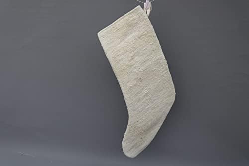 Подарок за перница Сарикаја, Божиќно порибување, бело порибување, божиќни чорапи од коноп, порибување на Килим, порибување на Санта