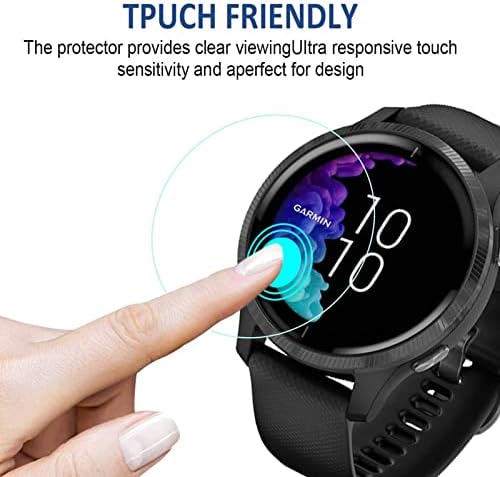 Компатибилен за Suunto 5 Peak Smart Watch Ecter заштитник на екранот, Awaduo 0,33mm часовник за зачувување на филмот за филмови со каленски