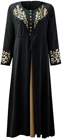 Абајас за жени муслимански елегантен фустан муслиманска облека за мажи исламски сет