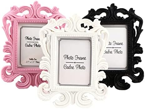 DLVKHKL Декоративен цвет ретро фото рамка свадба дома декор десктоп рамка за слики класична мала рамка за фотографии