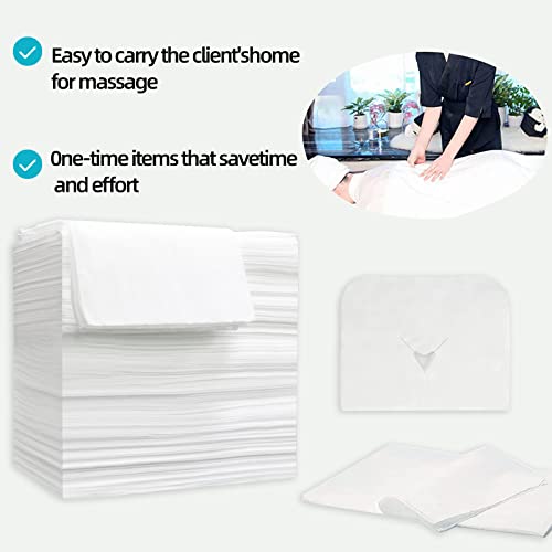 DSFAA 100 парчиња за еднократна употреба постелнини сет, преносни маса за масажа маса за масажа што не е ткаени ткаенини за еднократна употреба