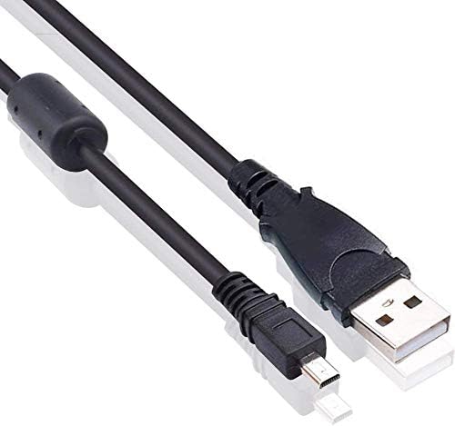 BRST 3.3 ft USB Кабел За Податоци За Panasonic Lumix DMC-TS5/D DMC-FT5/D LS6 FX10 Камера