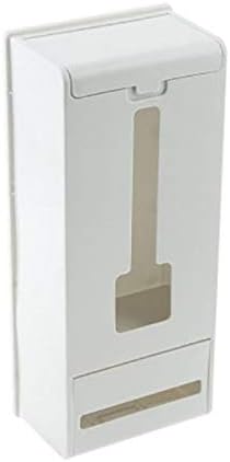 Кутија за практично складирање на домаќинството Енкус Трајната пластична кутија за складирање цврста боја, монтирана во wallид, кутија