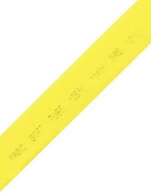12мм Диа Полиолефин Цевка За Смалување На Топлина Цевка За Смалување Завиткајте 10м 33фт Жолто-Кабелски Ракави-Алиекспрес