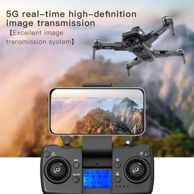 L900 Pro Se Max Drone со 4K двојни фотоапарати за деца за возрасни, со избегнување на пречки 720p FPV 5G RC Quadcopter 6-оски Gyro 4ch