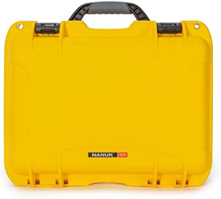 Нанук 920 водоотпорен тврд случај со вметнување пена за DJI Mavic Mini 2 W/паметен контролер - жолта