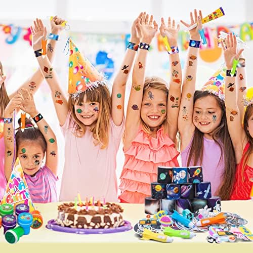 Аоокео Простор Партија Фаворизира За Деца Вселената Тематските Роденден Материјали, Партија Фаворизира Простор Играчки Вклучени