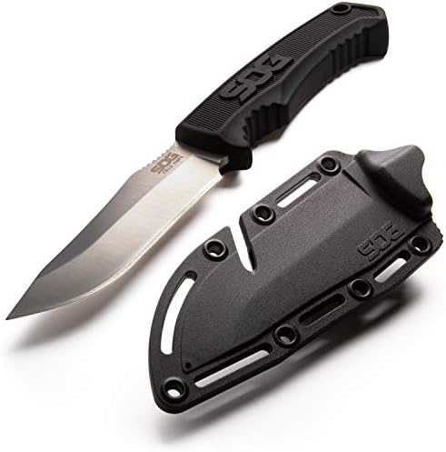 Нож за опстанок SOG со обвивка - ножеви со ножеви фиксирани ножеви од 4 инчи тактички нож и нож со грмушка со нож за нож за лов на целосна