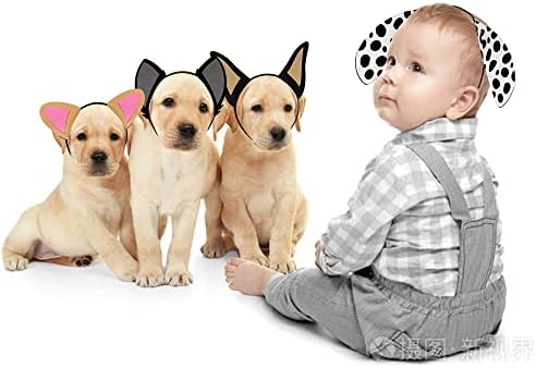 PPXMeeudc 9pcs кучиња уши глави за уши за роденденски забави за домашни забави за костуми за облекување на забави