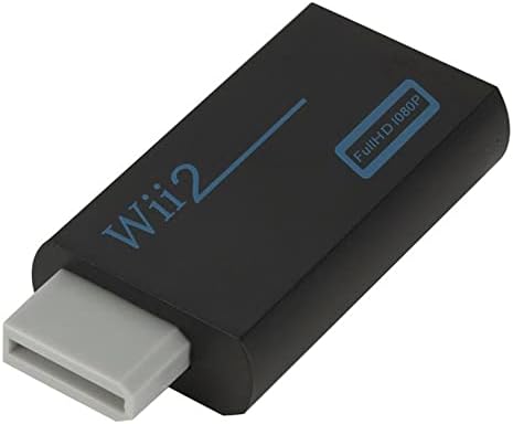 Adapter HDMI адаптер FNScar Wii Wii компатибилен со HDMI компатибилен со High Res