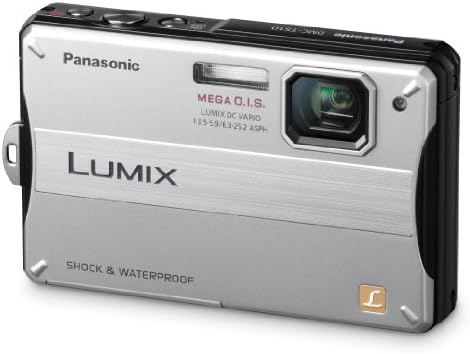 Panasonic Lumix DMC-TS10 14.1 MP дигитална камера со стабилизиран зум на 4x оптичка слика и 2,7-инчен LCD