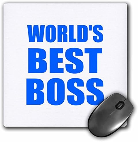 3D Роуз Светови Најдобар BossBlue Textgrat Дизајн За Најголем Шеф Мат Финиш Глувчето Рампа-8 x 8 - mp_194438_1