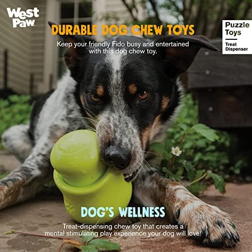 Западна ШЕПА Зогофлекс Топпл Третирајте Го Пакетот Играчки За Кучиња – Интерактивни Играчки За Џвакање За Кучиња – Играчка За Кучиња