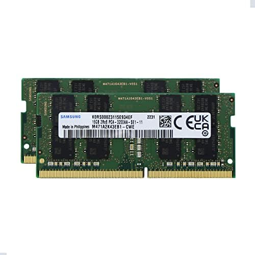 Samsung 32 GB DDR4 3200 MHz PC4-25600 SODIMM 2RX8 CL22 1.2V 260-PIN лаптоп лаптоп меморија модул RAM меморија M471A4G43AB1-CWE ADAMANTA