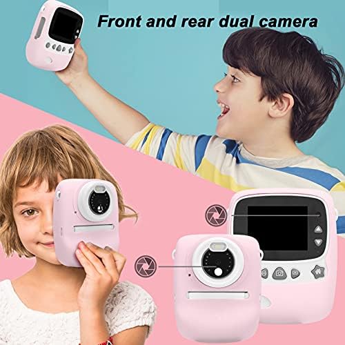Детска Камера Шанрија, Камера За Инстант Печатење На Батеријата На Полнење За Момчиња И Девојчиња