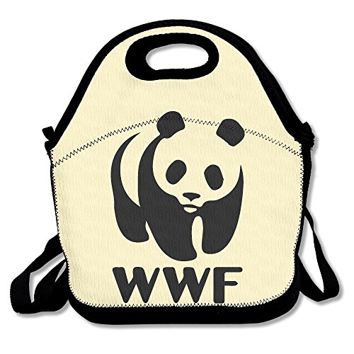 Торба За Ручек Светски Фонд За Диви Животни Wwf Панда Торби За Ручек Полиестерски Училишни Торби За Намирници За Патување И