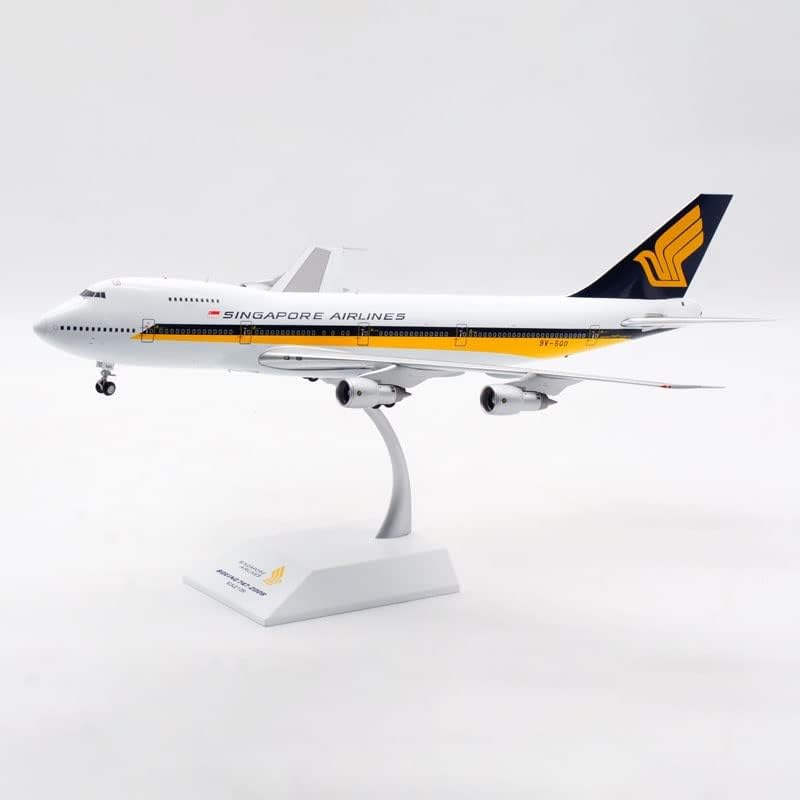 Односот на лизгање на Лукбут на насликани уметнички дела за: Die Cast JC Wing 1: 200 Scale Allorcift Model Model Singapore Airlines