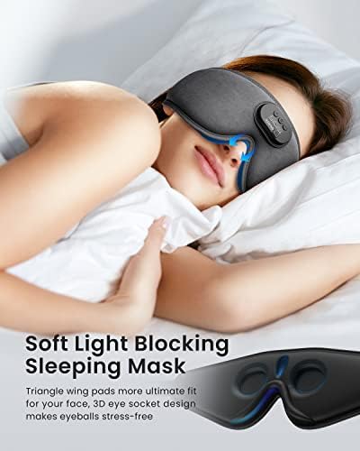 Ренфо за спиење маска со слушалки и рачен масажер