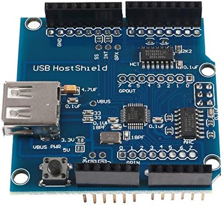 USB -домаќин штит компатибилен за Arduino Mega 2560 1280 Поддршка на Google Android ADK & USB Hub Функција