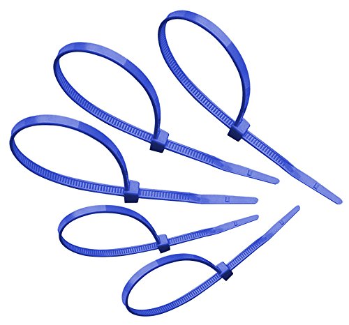 Tach-It 8 x 40 lb. јачина на затегнување сина боја кабелска вратоврска