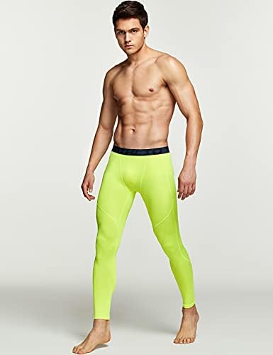 Атлио 2 или 3 пакуваат панталони за компресија за мажи кои трчаат хулахопки за тренинзи, ладни суви технички спортови базели