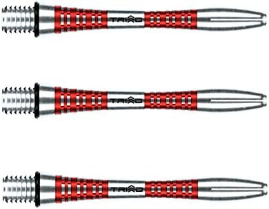 Winmau Triad Aluminum Red Short Dart Stems - 1 сет по пакет