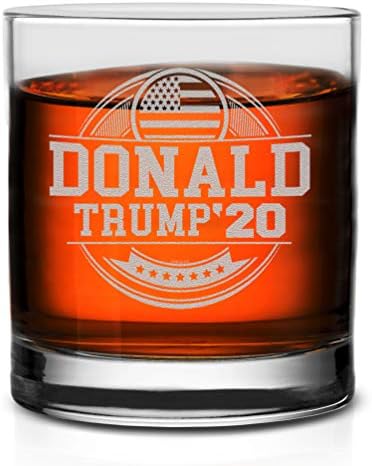Верако Доналд Трамп ' 20 Круг Виски Стакло
