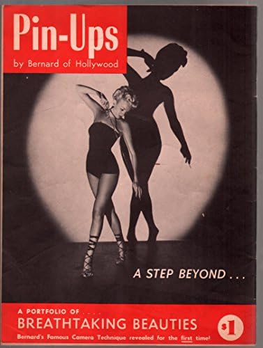 Пин-ап 1 1950-1 издание-Бернард Од Холивуд-Мерилин Монро-фишнет-ФН/ВФ