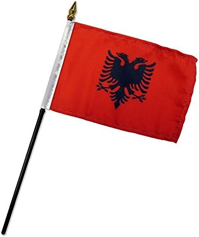 Албанија 4 х6 Биро Стап Знаме