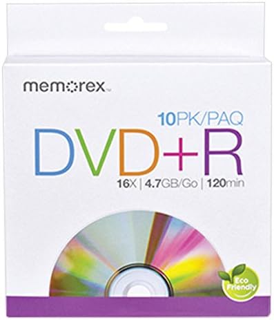 Меморекс 4.7 МК 16Х ДВД+Р, 10 Пакет