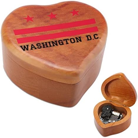 Антички врежани музички кутии во Вашингтон ДЦ ДЦ