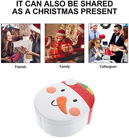 SOIMISS Порибување Кутии Снешко Калапи За Колачиња Со Капаци Божиќна Лимена Плоча Кутија За Бонбони Кутии За Подароци Контејнер За Складирање Бонбони