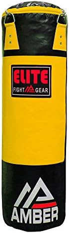 Amber Fight Gear Elite Strikeforce Heavybag 6ft Bagn Boxing Muay Kickboxing Thai MMA Fitness Tranchout Trancher обука за удар