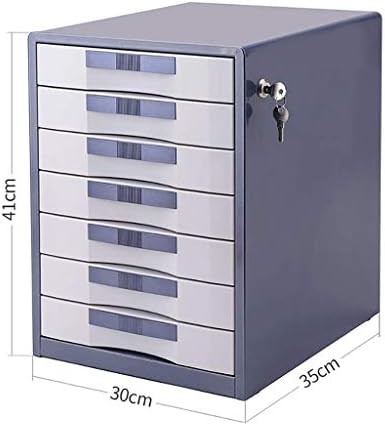 MTYLX Multifunction Office Storage File File кабинет-датотека-датотека Десктоп со заклучување 7-слојни гради на фиоки A4 датотека со
