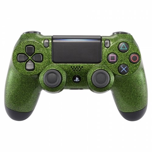 Предната обвивка Modfreakz® смарагд зелена сјајна за PS4 Gen 4.5 V2 контролер