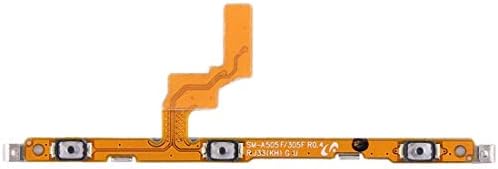 Caifeng Поправка Замена Делови Копчето за Напојување &засилувач; Копчето За Јачина На Звук Флексибилен Кабел За Галакси A40 Телефон Резервни