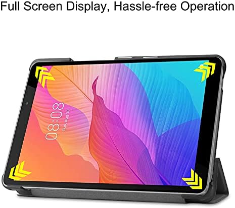 Таблет компјутер случај за Huawei Matepad T8 8.0-inchtablet Case, за Huawei чест x7 8.0 таблет кутија лесен трифолд стол