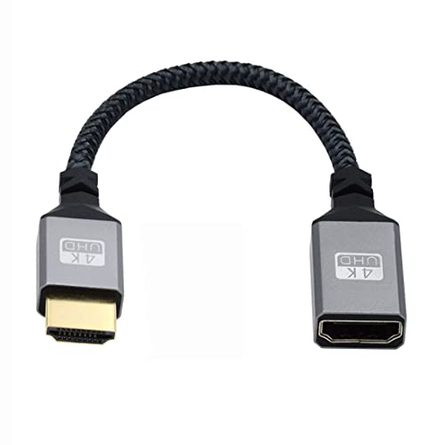 Ченјанг HDMI 1.4 Кабел, HDMI Тип Машки До Женски Продолжен Кабел Конектор 90 Степен Лево Агол